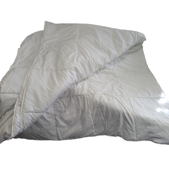 WEST PACIFIC HOME FASHIONS! WHITE DOWN ALTERNATIVE OVERFILLED COMFORTER! QN - Picture 11 of 16